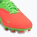 Încălțăminte de fotbal pentru copii Nike Jr. Phantom 6 Club Erling Haaland MG hot punch/green strike/black 7