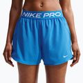 Pantaloni scurți de antrenament pentru femei Nike Pro 2in1 light photo blue/white 6
