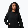 Bluză damă Nike Jordan Fleece Hoodie black/gym red
