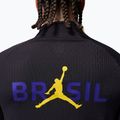 Longsleeve piłkarski męski Brazil Strike Elite Nike Jordan Dri-Fit Drill Top black/yellow puls/light menta/P109C 5