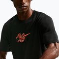 Tricou de alergare pentru bărbați Nike AeroSwift Dri-Fit black/bright crimson 5