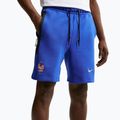 Pantaloni scurți de fotbal pentru bărbați Nike FFF Tech Fleece game royal/metallic copper