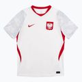 Tricou de fotbal pentru bărbați Nike Dri-Fit Poland Stadium Home 2026 white/field silver 3
