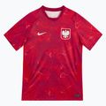 Tricou de fotbal pentru bărbați Nike Dri-Fit Poland Stadium Away 2026 noble red/sport red 3