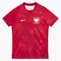Tricou de fotbal pentru copii Nike Dri-Fit Poland Stadium Away 2026 noble red/sport red 3