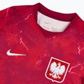 Tricou de fotbal pentru copii Nike Dri-Fit Poland Stadium Away 2026 noble red/sport red 4