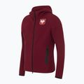 Bluză de fotbal pentru bărbați Nike Tech Fleece Poland Full Zip Hoodie team red