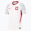 Tricou de fotbal pentru bărbați Nike Dri-Fit ADV Poland Match Home 2026 white/field silver