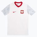 Tricou de fotbal pentru copii Nike Dri-Fit Poland Home 2026 white/field silver 3