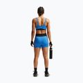 Pantaloni scurți de antrenament pentru femei Nike Pro Sculpt Dri-Fit High-Waisted Biker 5" light photo blue/black/white 3