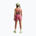 Pantaloni scurți pentru copii Nike Pro Fleece Dri-Fit peony/peony/black/white 3