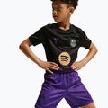 Pantaloni scurți de fotbal pentru copii Nike FC Barcelona 2026/27 Stadium Away field purple/black/black 6