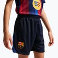 Pantaloni scurți de fotbal pentru copii Nike FC Barcelona Dri-Fit Stadium Home blackened blue/mineral yellow
