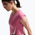 Tricou de alergare pentru femei Nike Swoosh Run Dri-Fit peony/photon dust/white 5