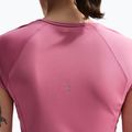 Tricou de alergare pentru femei Nike Swoosh Run Dri-Fit peony/photon dust/white 6