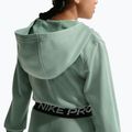 Bluză pentru copii Nike Pro Fleece Dri-Fit Full-Zip steam/steam/black/white 5