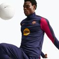 Bluză de fotbal pentru bărbați Nike FC Barcelona Strike Soccer Drill Top blackened blue/mineral yellow 5