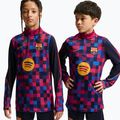 Bluză de fotbal pentru copii Nike FC Barcelona Dri-Fit Strike Drill Top noble red/noble red/mineral yellow