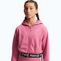 Bluză pentru copii Nike Pro Fleece Dri-Fit Full-Zip peony/peony/black/white