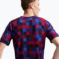 Tricou de fotbal pentru bărbați Nike FC Barcelona Dri-Fit Pre-Match noble red/mineral yellow 5
