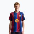 Tricou de fotbal pentru bărbați Nike FC Barcelona Dri-Fit Stadium Home deep garnet/blue void/mineral yellow