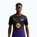 Tricou de fotbal pentru bărbați Nike FC Barcelona 2026/27 Stadium Away field purple/field purple/metallic gold 4