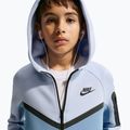 Bluză pentru copii Nike Sportswear Tech Fleece Full Zip hydrogen blue/work blue/black/black 6