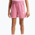 Pantaloni scurți pentru copii Nike Sportswear Club Fleece peony/peony/white