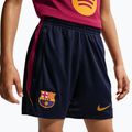 Pantaloni scurți de fotbal pentru copii Nike FC Barcelona Strike blackened blue/noble red/mineral yellow 7