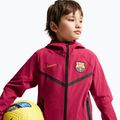 Geacă de fotbal pentru copii Nike FC Barcelona Tech Full Zip noble red/black/mineral yellow 4