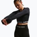 Pantaloni scurți de antrenament pentru femei Nike Pro Seamless High Waisted Biker 5" black/white 4