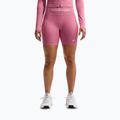 Pantaloni scurți de antrenament pentru femei Nike Pro Seamless High Waisted Biker 5" peony/white
