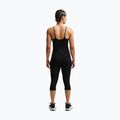 Tricou de antrenament pentru femei Nike One Medium Support negru/alb 3