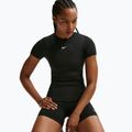 Tricou de antrenament pentru femei Nike One Fitted black/white 4