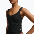 Tricou de antrenament pentru femei Nike Pro Sculpt Medium Support Padded Tank black/white 4