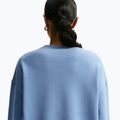 Bluză pentru femei Nike Studio Fleece Medium Weight work blue/sail 6