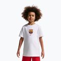 Tricou pentru copii Nike FC Barcelona Soccer white