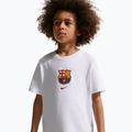 Tricou pentru copii Nike FC Barcelona Soccer white 4