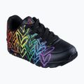 Încălțăminte pentru femei SKECHERS Uno Full Of Love black