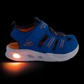 Sandale pentru copii  SKECHERS S-Lights Sola Glow blue/lime 8