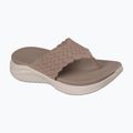 Papuci pentru femei SKECHERS Ultra Flex 3.0 Rhythm Waves brown