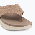 Papuci pentru femei SKECHERS Ultra Flex 3.0 Rhythm Waves brown 7
