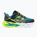 Pantofi pentru copii SKECHERS Flex-Glow Ultra negru/albastru/lămâie 2