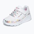 Încălțăminte pentru copii SKECHERS Uno Lite Heart Craze white/multi