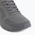 Încălțăminte pentru bărbați SKECHERS Bobs Squad Chaos Solid Step gray 7
