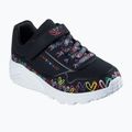 Pantofi pentru copii SKECHERS Uno Lite Heart Craze negru/multicolor 8