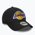 Șapcă cu cozoroc New Era Recycled 9Forty Lakers negru/culoarea oficială a echipei tea