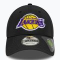 Șapcă cu cozoroc New Era Recycled 9Forty Lakers negru/culoarea oficială a echipei tea 3