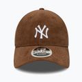 Șapcă cu cozoroc New Era Cord 9Forty Mcrown New York Yankees auburn închis/toamnă închisă 2
