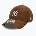 Șapcă cu cozoroc New Era Cord 9Forty Mcrown New York Yankees auburn închis/toamnă închisă 3